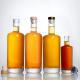 500ml 700ml 750ml Clear Glass Liquor Bottle for Whisky Tequila Brandy Gin Vodka Rum