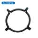                  Sinopts Round Black Cast Iron Pan Support for Kitchen             