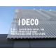 Corrugated Perforated Metal Sheet Panels for Architectural Sun Shading Screen,Bending Punched Hole Sheets for Roof