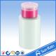 Plastic Empty nail polish remover pump dispenser bottle for cosmetic packaging