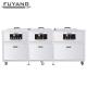 Industrial Multi Tank Ultrasonic Cleaner 61L With Rinsing / Filter / Dryer