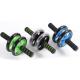 Body Building  Gym Workout Nutrilite Abdomen Round Ab Wheel Roller Set