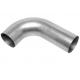 2 Aluminized steel Exhaust Elbow 45 / 90 Degree Auto Exhaust System Part