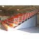 Available Color Telescopic Seating Systems Steel Frame With Powder Coating