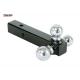 ISO9001 Certification Trailer Hitch Mounts 2 Inch Drop Hitch Black