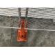 8'x14' chain link fence panels for construction site heavy duty design cross brace tube 1⅝(41.2mm) Mesh  2⅜x2⅜/60mm