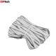 1cm Polyester Silver Reflective Piping With Cotton Rope Sew On Strip