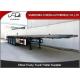 70 Ton 4 Axles 40ft 45ft Flatbed Container Delivery Semi Truck Trailer , Transportation Trailer