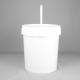 28cm Dia 17L Plastic Paint Bucket Paint Pail With Lid Food Grade PP