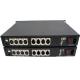 4 Ch 2 Way Balanced Audio To Fiber Optic Converter Radio And Broadcasting Balanced Audio Over Fiber To XLR Audio Fiber