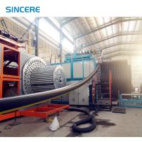 HDPE Double Hollow Wall Winding Pipe Production Line Machine