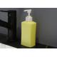 Yellow Empty 250ml Liquid PET Bottle 250ml Screen Printing ISO9001