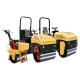 19L Fuel Tank Capacity Double Drum Road Roller for Road Paving and Repair