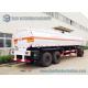 High Performance 20000L 3 Axle Train Oil Tank Trailer With Ellipse Shaped