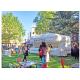 Outdoor Portable Inflatable Paint Booth For Event Activities 5x2.5x3m