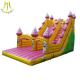 Hansel stock pvc material commercial inflatable bounce house inflatable slide supplier