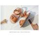 Magic Tape Cowhide Children Shoes Sandals