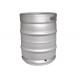 Europe 50L Stainless Steel Beer Keg For Draft Beer 5 Year Warranty