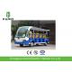 11 persons Battery Operated Electric Shuttle Bus 7.5KW 72V Motor
