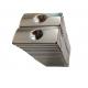 Arc Shape Magnet for Motor Customized Size High Temperature Neodymium With Countersunk Hole