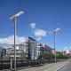 50 Watt Solar Street Light With LiFePO4 Battery High Output Lumen