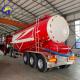 Light Duty 3axle Dry Bulk Cement Truck Full Trailer with 2 Pieces Spare Tire Carrier