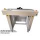 Single Rail SMT PCB Inspection Conveyor With Automatic Rail Width Adjustment 650mm