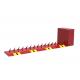 Traffic Barrier A3 Steel Spikes Tyre Killer 7m Length PLC Remote Control