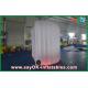 Photo Booth Decorations Giant Oxford Cloth Led Inflatable Photo Booth With 2 Doors White