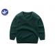 Basic V Neck Boys Knit Pullover Sweater for Student / School Knitwear