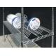 SMT Reel Storage Commercial Wire Shelving With ESD Wheels / Wire Shelving Cart