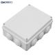 OEM Offered Electrical Connection Box Plastic High Firmness With Environmental Protection