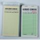 CT-1A Two parts carbonless guest check Hotel Guest pads with Black Ink Printing and Customized  design