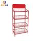 80kgs 1 - 4 Layer ODM Metal Wire Storage Shelves For Kitchen Supermarket