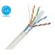 FTP CAT6A Indoor LAN Cable 23awg Shielded Copper Network Cable