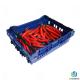 8L High quality euro stackable vented plastic mushroom tomato returnable agriculture crate