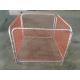 Rubbish Cage 50mm*50mm orange chain link infilled mesh construction barriers
