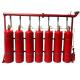 Electrical Manual Automatic Fire Suppression System 5.6MPa Red FM200