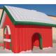 Factory Customized Christmas Holiday Decoration Fabric Inflatable Toy House