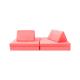 6pcs High Density Foam Modular Play Couch Support OEM ODM OBM