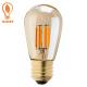 Amber 3W Edison St45 Light Bulb 2200K S14 Single Filament LED Bulbs