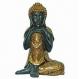 Polyresin Sitting Buddha Statue, Customized Designs are Accepted