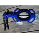 150mm 200mm Wafer Style Butterfly Valve With Handle
