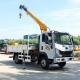 4 ton 4*2 dump Truck Crane full hydraulic pressure Cranes Truck with lift crane