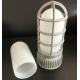 E27 LED Milk white screw cylindrical frosted glass lampshade glass emergency wall light for decorative