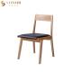 Nordic Fabric Dining Chair Modern Luxury Restaurant Furniture
