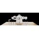 Double Arm Robot Coffee Machine RGB Beverage Cafe Robot Espresso