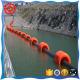 High quality marine hose mud suction & discharge black rubber dredging hose with plastic buoys