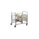 RK Bakeware China Manufacturer for Transport Stainless Steel Gastronorm Rack Small Trolley