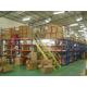 Cold Rolling Steel Pallet Rack Mezzanine , 300kg Catwalk Shelf Supported Mezzanine